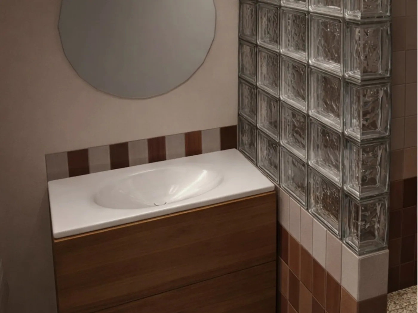 Badkamer · materiaal & detail